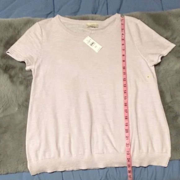 NWT Ann Taylor LOFT Size Medium Crewneck Lightweight Sweater - Picture 8 of 8